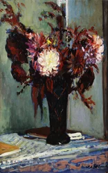 Chrysanthemen in einer Vase