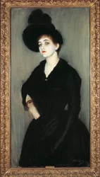 Frankreich, Paris, Porträt von Madame Adelaide Vasnier