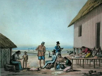 Agagna, Guam: Häusliche Aktivitäten, aus 