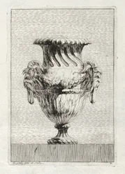 Suite von Vasen: Platte 2, 1746