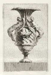Suite von Vasen: Platte 4, 1746