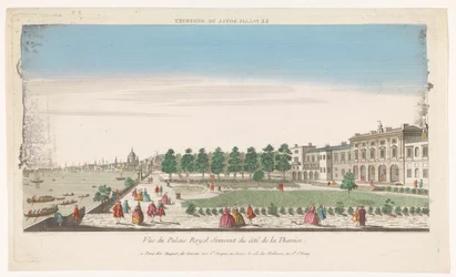 Ansicht des Somerset House am Fluss Themse in London