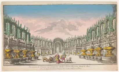 Ansicht des Gartens von Circe
