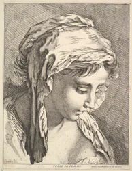 Kopf einer Frau