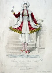 Mädchen von der Insel Naxos