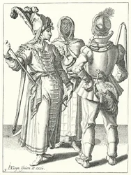 Maskerade (Gravur)