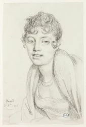 Büste von Angelique Mongez