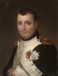 Detail von Napoleon in seinem Arbeitszimmer im Tuilerienpalast