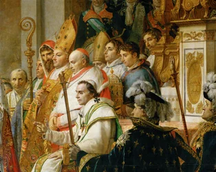 Krönung Napoleons in Notre-Dame ...