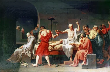 Der Tod des Sokrates, 4. Jahrhundert v. Chr., 1787