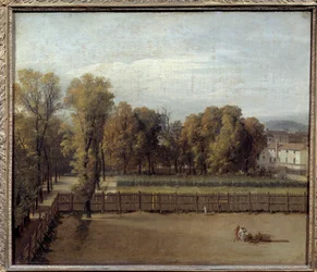 Ansicht des Jardin du Luxembourg in Paris