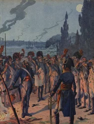 Der Abend der Schlacht von Lodi