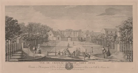 Schloss Saint Ouen vom Hof