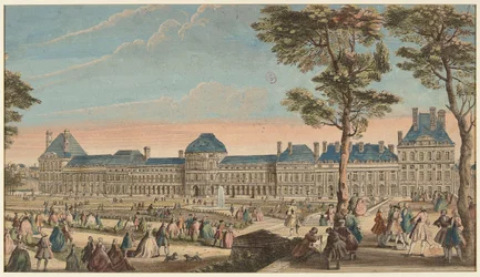 Die Promenaden des Tuilerienpalastes