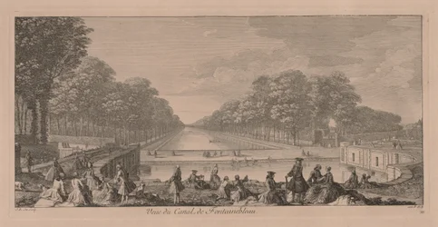 Der Kanal bei Fontainebleau