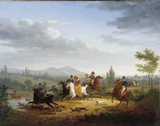 Die Hirschjagd
