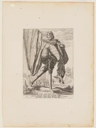 Fahnenträger, aus Offiziere und Soldaten der Leibgarde von Kaiser Rudolf II