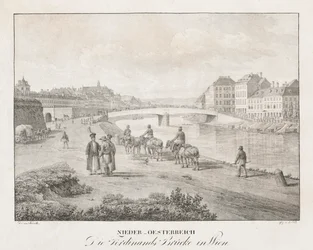 Niederösterreich, Die Ferdinandbrücke in Wien