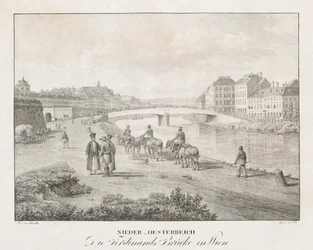 Die Ferdinandbrücke in Wien