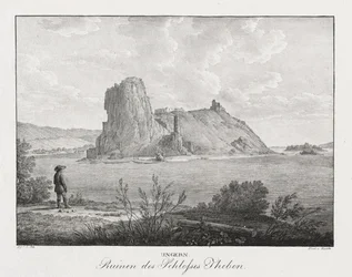 Ungarn, Ruinen des Schlosses Theben