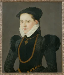 Porträt der Tochter von Graf Friedrich von Oettingen