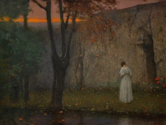 Herbstliche Morgendämmerung, 1910
