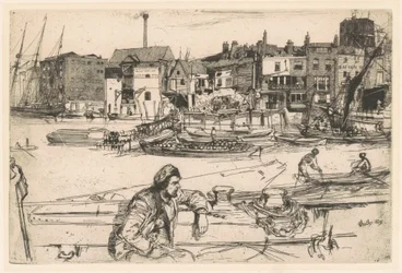 Black Lion Wharf, 1859.