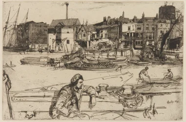 Black Lion Wharf, 1859.