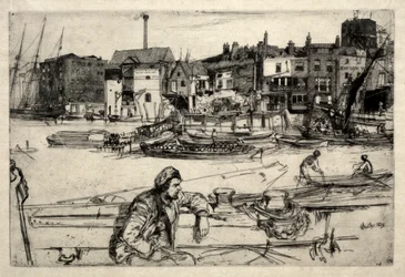 Black Lion Wharf, 1859.