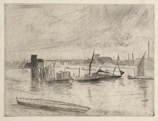 Früher Morgen in Battersea, 1861
