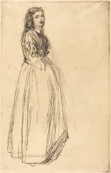 Fumette, stehend, 1859