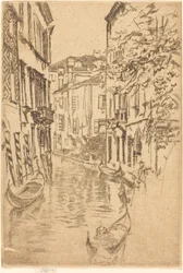 Ruhiger Kanal, 1880
