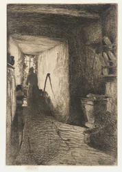 Die Küche, 1858