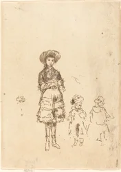 Die kleine Krankenschwester, ca. 1886-1888
