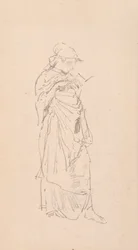 Der Roman - Mädchen beim Lesen, 1890