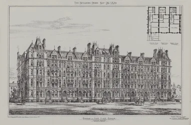 Cadogan Terrace, Cadogan und Hans Place Estate, Chelsea, 1879