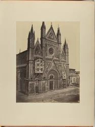 Die Fassade der Kathedrale von Orvieto