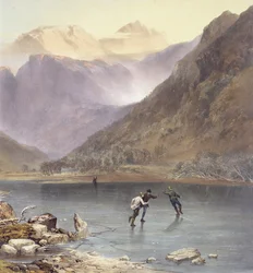 Brothers Water, Detail (Eisläufer), aus dem Englischen Lake District