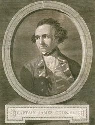 Porträt von Captain James Cook