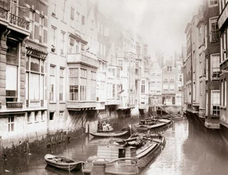 Boote auf dem Kanal, Amsterdam, 1898