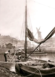 Kanalboot, Rotterdam, 1898