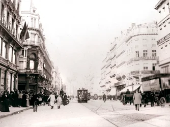 Straßenszene, Brüssel, 1898