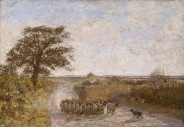 Die staubige Straße
