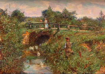 Die Fische stören, um 1901
