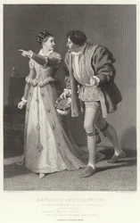 Benedick und Beatrice, Viel Lärm um nichts, Akt IV, Szene I