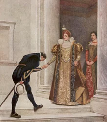 Shakespeares Der Kaufmann von Venedig: Der Prinz von Arragon, Portia und Nerissa