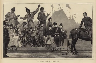 Die Pferdebahn in Wimbledon