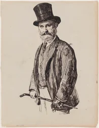 Nach Fantin-Latour: Der Maler Édouard Manet