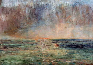 Große Meereslandschaft (Sonnenuntergang)