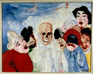 Die Masken und der Tod, 1897